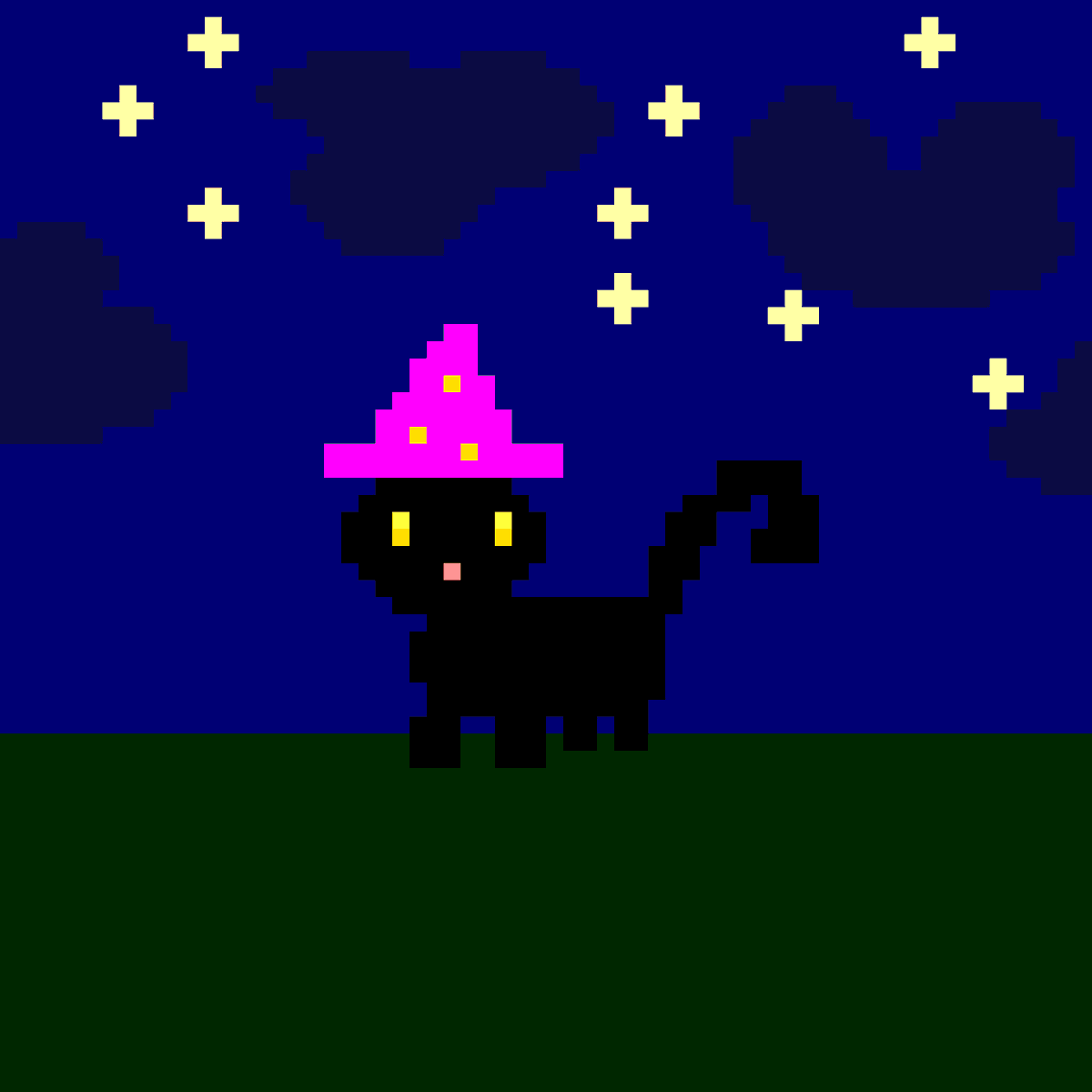Berny0x's tweet photo. While still ill, she wanted to make some more Piples. A "wizard" and a "witch cat by night". 🧙🏻‍♂️🐈‍⬛ 

on @StargazeZone 👇
https://t.co/xZlLcR1qj8 https://t.co/ixuLi9Cd2T