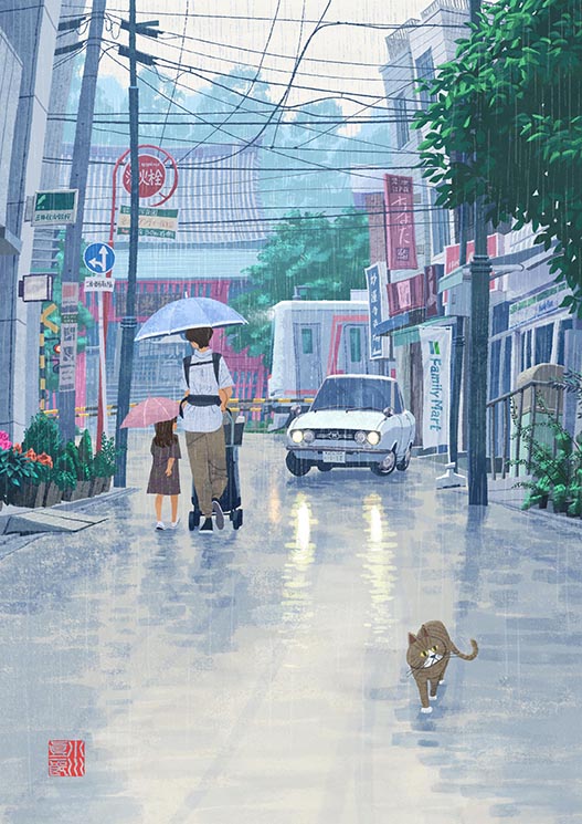 小川真二郎 街歩きイラストレーター Shinjiro Ogawa tweet media