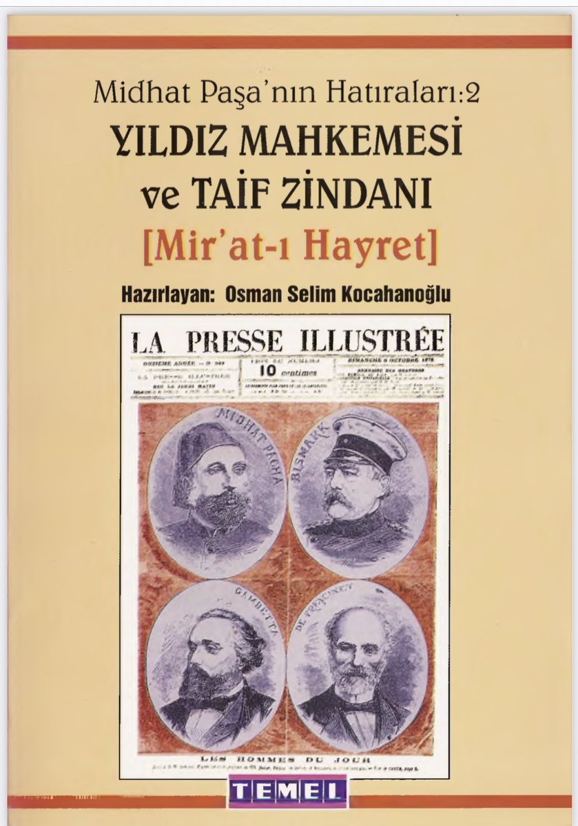 bulenthh's tweet photo. #II. Abdulhamid’in ilk Sadrazam’ı #Midhat Paşa’nın anılarını okuyorum. Geniş ufukluluğu ve entellektüel düzeyi çok etkileyici. İslam dünyasının #geri kalmışlık sorununu bir sosyal bilimci gibi derinlemesine açıklıyor. Uzun süre görevde kalsaydı, belki tarih tarih farklı gelişirdi https://t.co/NM7KdhOcI8