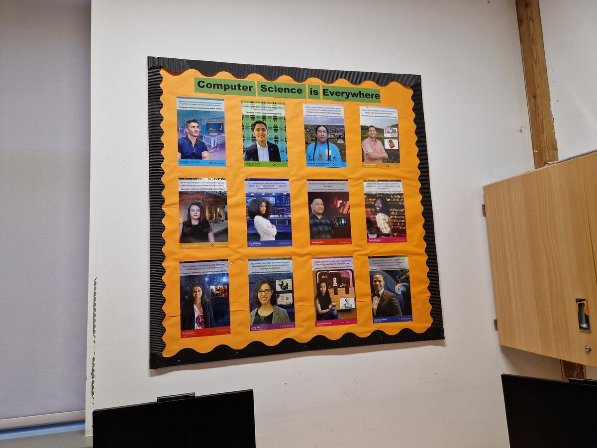 MrsVFosterCS's tweet image. Computer Science at @CastleRockSch has had a complete change of displays for this academic year! What a fantastic transformation 👏
#teachingcomputing #classroomdisplays #computerscience #computerscienceiseverywhere