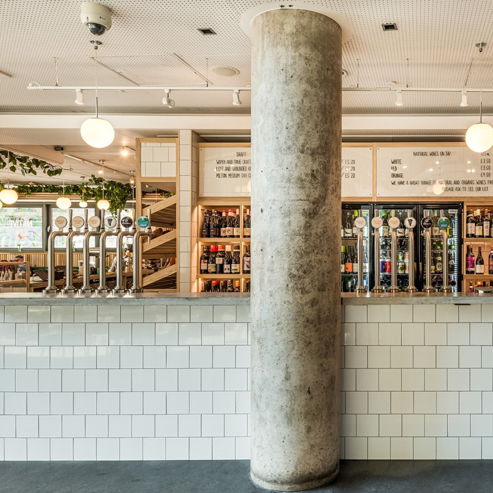 The Bristol Loaf's interior design and branding by Group agency @PhoenixWharf. Together, we’re The Home of Collective Creativity. #CollectiveCreativity #IntelligentDesign #BCorp #bristolloaf #Bristol #PhoenixWharf