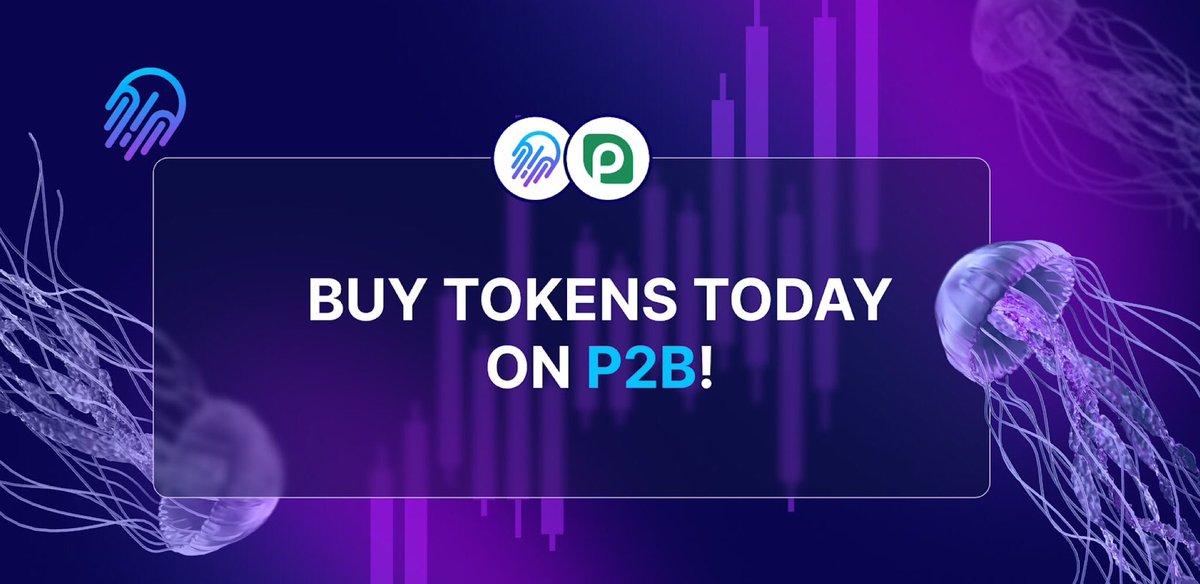 jellyfishmobile's tweet photo. "๐ Get in on #JFish Tokens at #P2BExchange!
Join the action now on the top exchange, P2B!
Secure your JFish tokens and ride the wave of opportunity.
Don't wait, invest today!๐ฐ
https://t.co/eLf5MnRgOY https://t.co/nyjrzq4wMm