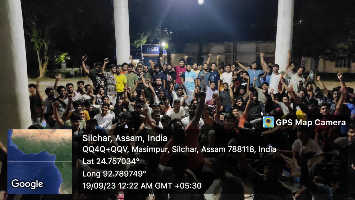 Thir13enG's tweet photo. Hunger strike Enters in Day 2

#JUSTICE4KOJ
#Resign_BK_Roy
#NITS
#SUICIDE_AT_NITS https://t.co/DrAI8Tbcjn