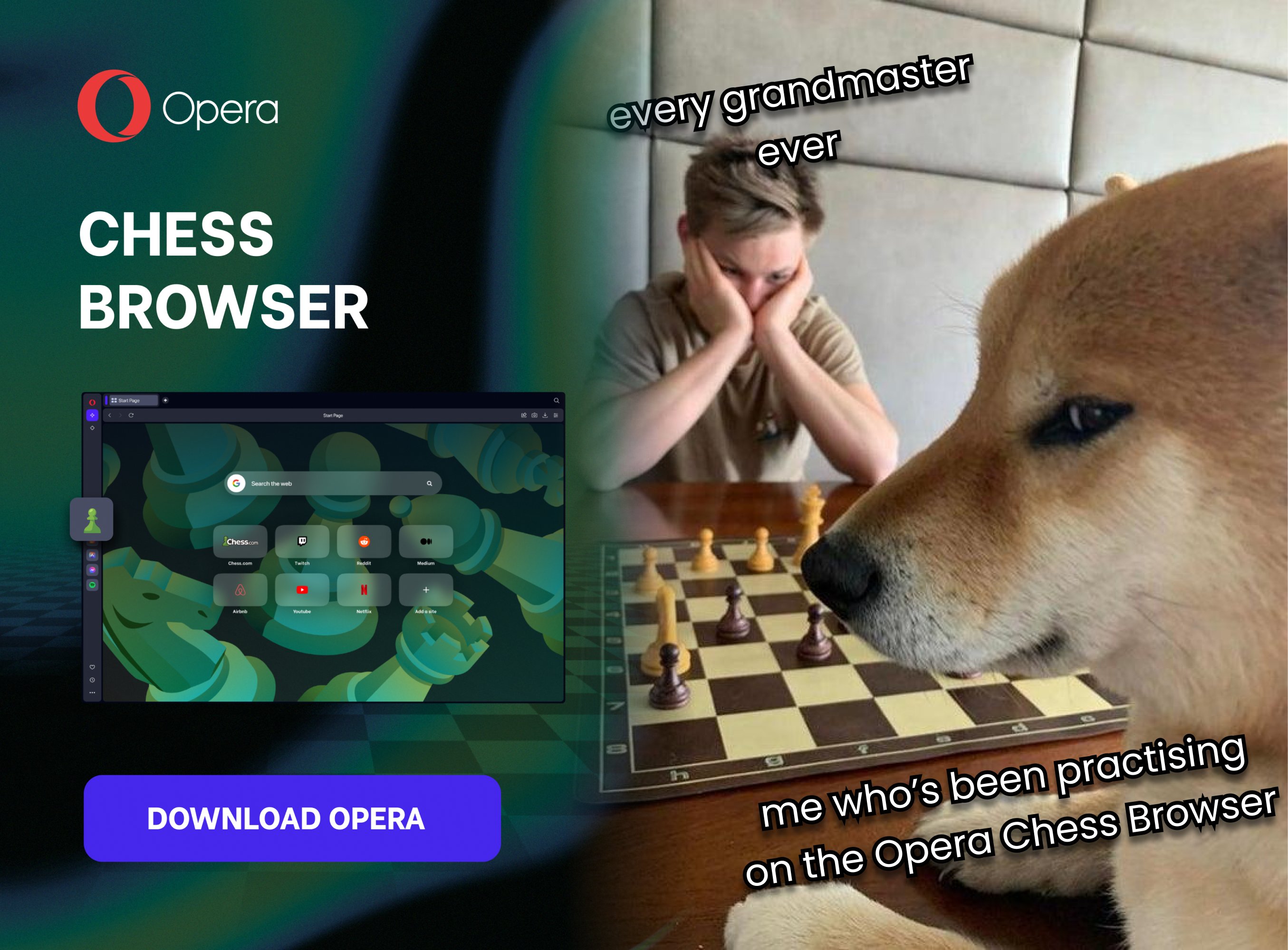 Opera on X: Bored at work or school? Not anymore! We've