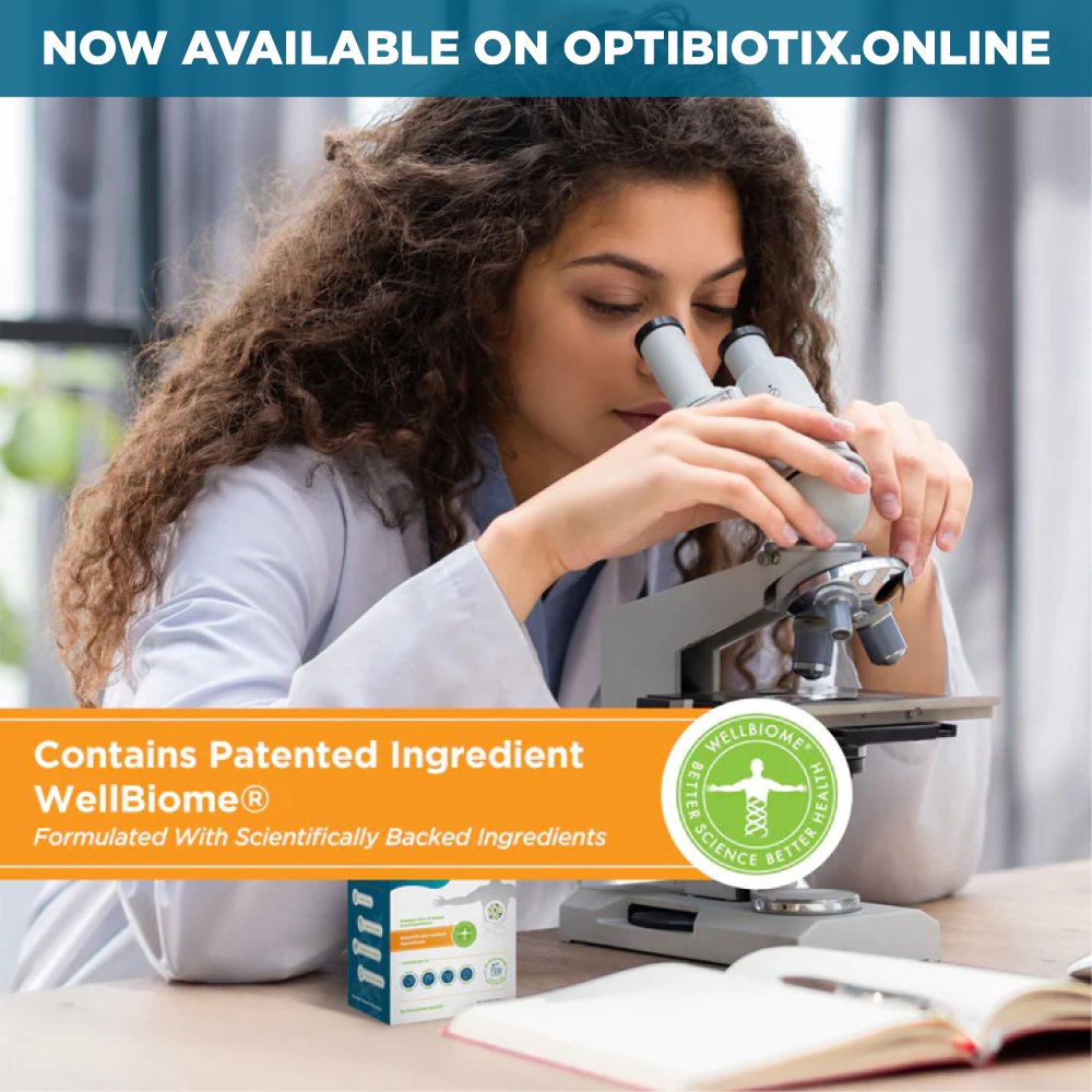 OptiBiotix's tweet photo. The latest development from OptiBiotix, WellBiome® has launched for the consumer market, containing a unique complex of synergistic prebiotic fibres and a trace mineral to support healthy ageing and wellbeing.

Find out more about WellBiome® here:
https://t.co/U3t0QZ4SSE https://t.co/zbnhYksnf6