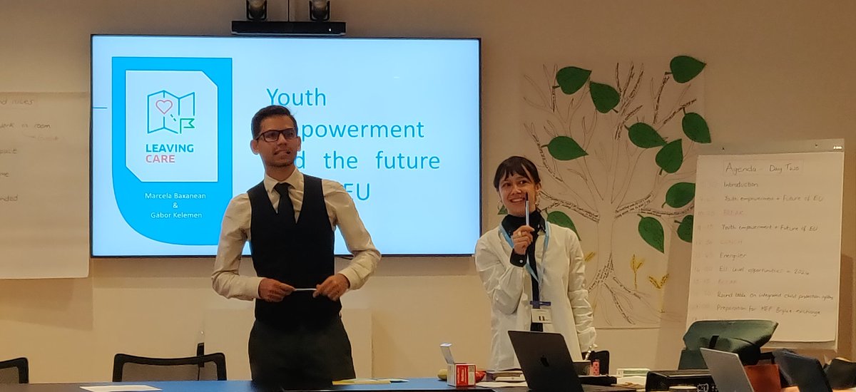 We are privileged to have two young experts joining <a href="/sos_children/">SOS Children's Villages International</a> EU advocacy workshop to discuss challenges faced by youth without or at risk of losing parental care and what the EU can do about it.
#EU initiatives are effective and meaningful only when #youthvoices are heard!