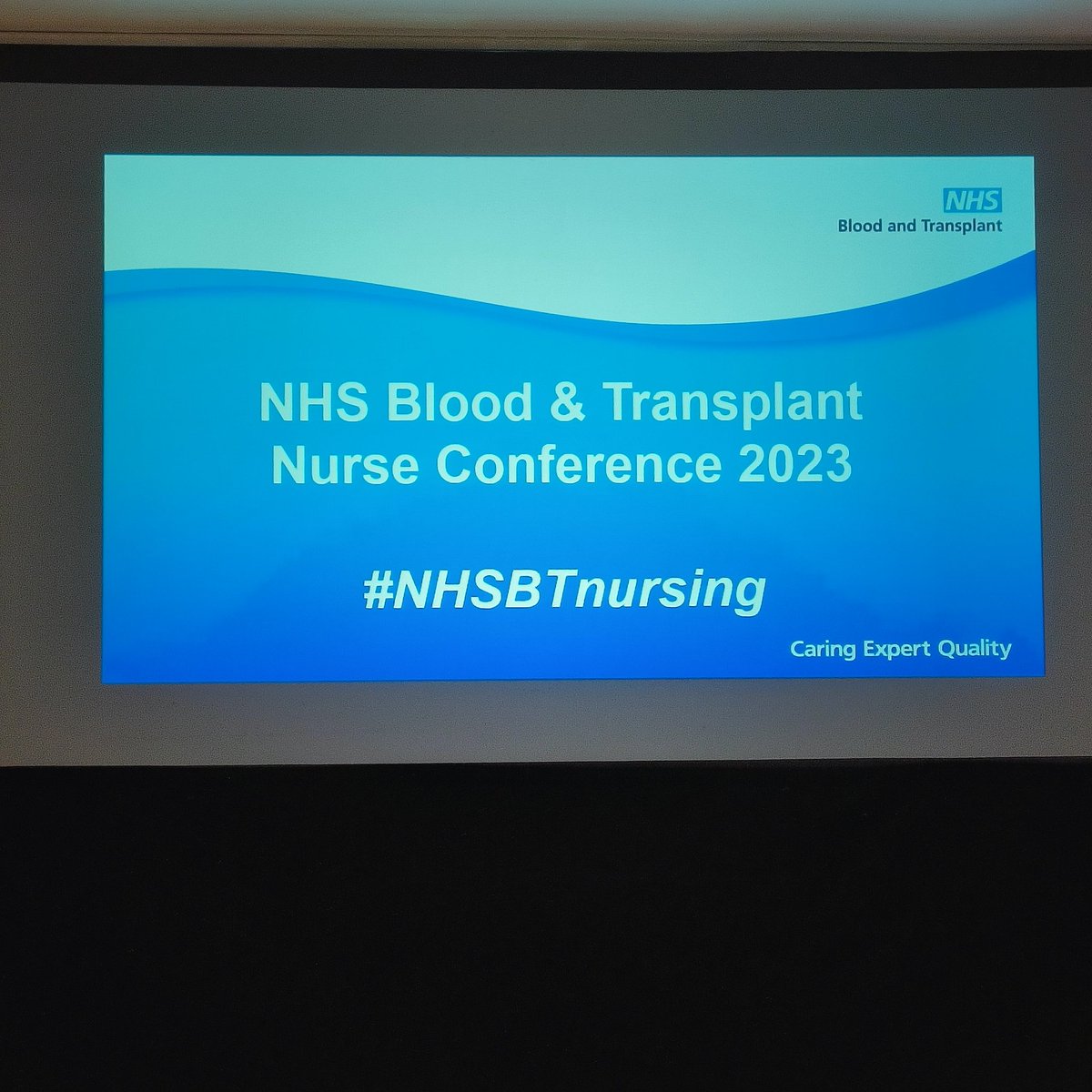 And off we go...! Follow along with this thread to share the day with us. #NHSBTnursing
