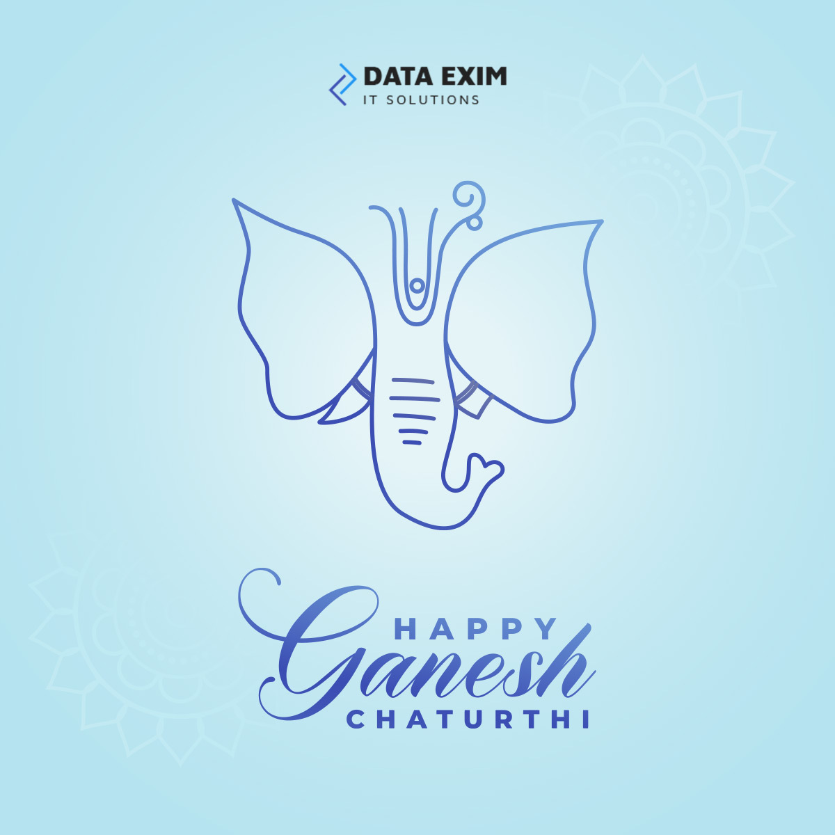 May Lord #Ganesha bless you with wisdom, success, and a heart filled with devotion. #HappyGaneshChaturthi from #DataEximIT. May your life be joyful and fulfilling. #Ganpati Bappa Morya!