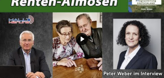#HalloMeinung #NeinZumKrieg #LauterbachMussWeg
Renten-Almosen  

Peter Weber im Interview mit Nicole Höchst, MdB 
youtube.com/watch?v=Odb7xZ…