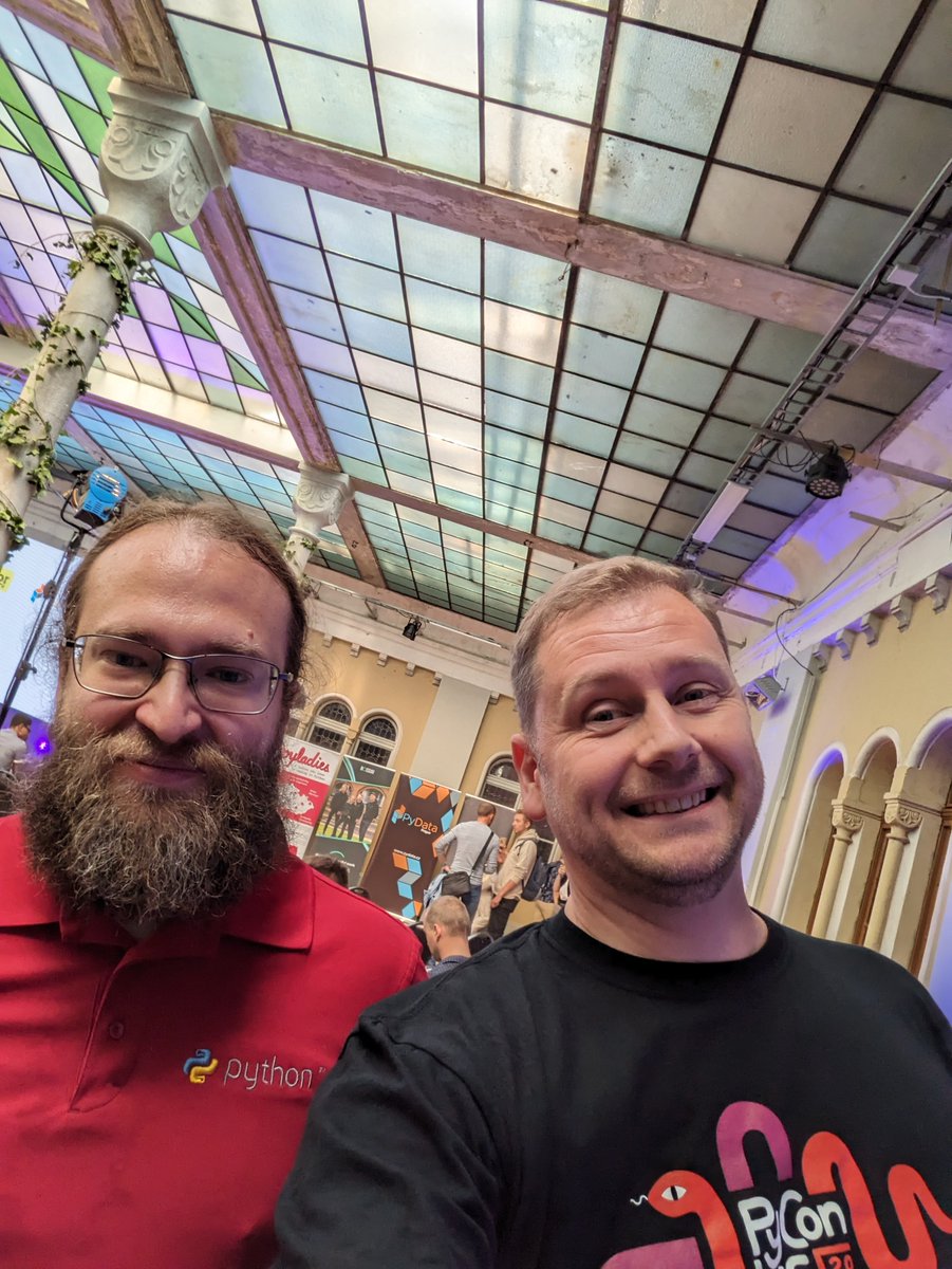 I had a fantastic time presenting my talk about the #tox rewrite in the stunning former monastery Gabriel Loci at @pyconcz 2023. My deepest gratitude to the wonderful and inclusive #Python community in Prague. I have made some wonderful friends! Thank you!