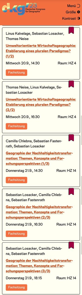 Wer ab morgen auf dem @dkg2023 ist und sich für Vorträge zur umweltorientierten WiGeo und zur Geographie von Nachhaltigkeitstransformationen  interessiert, wir freuen uns 👇
@CChlebna 
@sebfastenrath 
@thomasneise86 
@KalvelageLinus