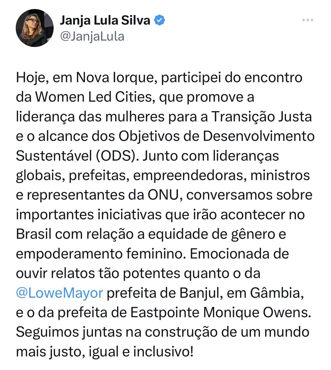 diogomainardi's tweet photo. É humilhante que a porta-voz do “empoderamento feminino” seja uma mocinha que só fez carreira porque se casou com um homem poderoso. O lulismo, como sempre, usa as pautas civilizatórias para se aboletar nos postos de comando https://t.co/KUU8ejPxVq