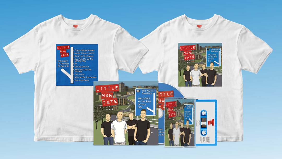 "It’s still Little Man Tate… it’s just Little Man Tate a bit more grown up!" - Jon Windle, <a href="/Littlemantateo1/">Littlemantateofficial</a> 💙

Pre-order #WelcomeToTheRestOfYourLife, Little Man Tate's first album in 15 years, on signed formats alongside exclusive merch 👕

↳ littlemantate.tmstor.es