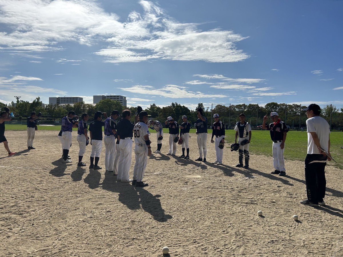 xAMATERAS's tweet photo. 金岡公園にてネコハさんと試合をさせて頂きました⚾️
炎天下の13:00～ダブルヘッダーという
過酷なバトルロワイヤル⚔️
ホームランも2本飛び出し
記録、記憶共に残る試合になりました😄
ありがとうございました🙇 https://t.co/Ho5ZvVL7IR