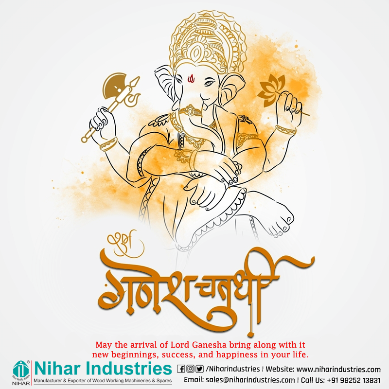 niharindustries's tweet photo. 🌟 May the blessings of Lord Ganesha fill your life with happiness, prosperity, and success. Wishing you all a memorable and joyful Ganesh Chaturthi! 🪔✨ #GaneshUtsav #FestiveGreetings #GaneshChaturthi2023 #GaneshChaturthi #GanpatiBappaMorya #GaneshaBlessings https://t.co/KwnnCPzQwY