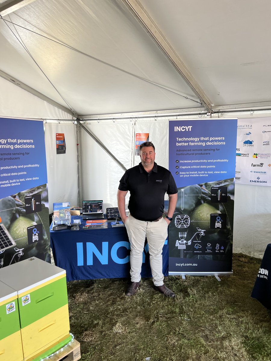 Come and catch us at the Henty Machinery Field days! 

You can find us at:

Stand 351 with @Farmers2Founders
Stand 868 with our INCYT Discovery Centre.

#Henty #hmfd #agtech #smartfarms