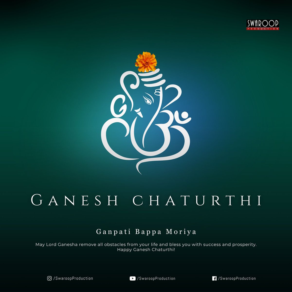 WeCaptureMotion's tweet photo. Ganpati Bappa Moriya

May Lord Ganesha remove all obstacles from your life and bless you with success and prosperity.

Happy Ganesh Chaturthi!

#Ranchi #Jharkhand #SwaroopProduction #GaneshChaturthi https://t.co/eOJGV7SOJK