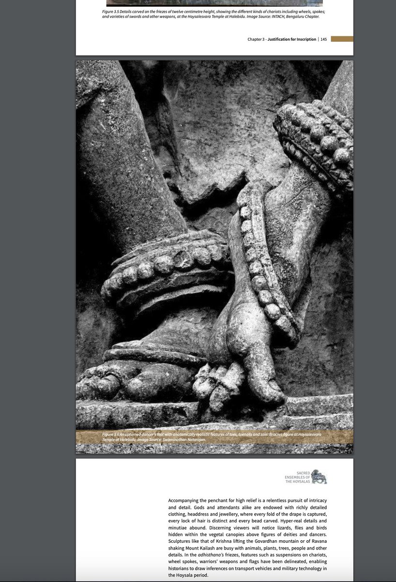 swamin400's tweet photo. Super excited to see my favourite Hoysala Photo being showcased as whole page feature in Hoysala Heritage Nomination Dossier for UNESCO

Perseverence Documented for Eternity 

#IncredibleIndia #DekhoApnaDesh @KarnatakaWorld 

Thanks @INTACHIndia 

Link : https://t.co/Bs02g1PVWL https://t.co/WXB2wHplrz