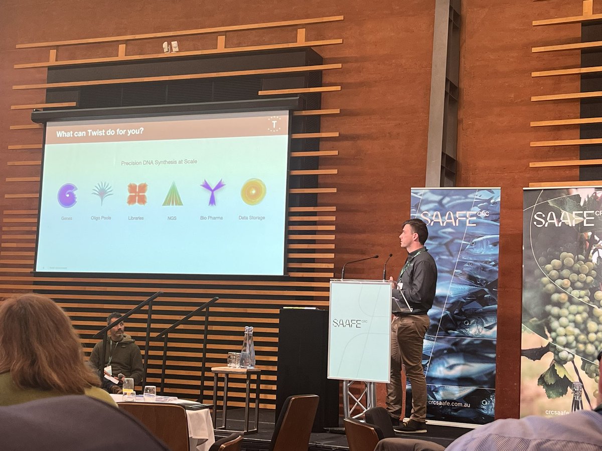 Had the opportunity to speak on behalf of <a href="/TwistBioscience/">Twist Bioscience</a> at @saafecrc
