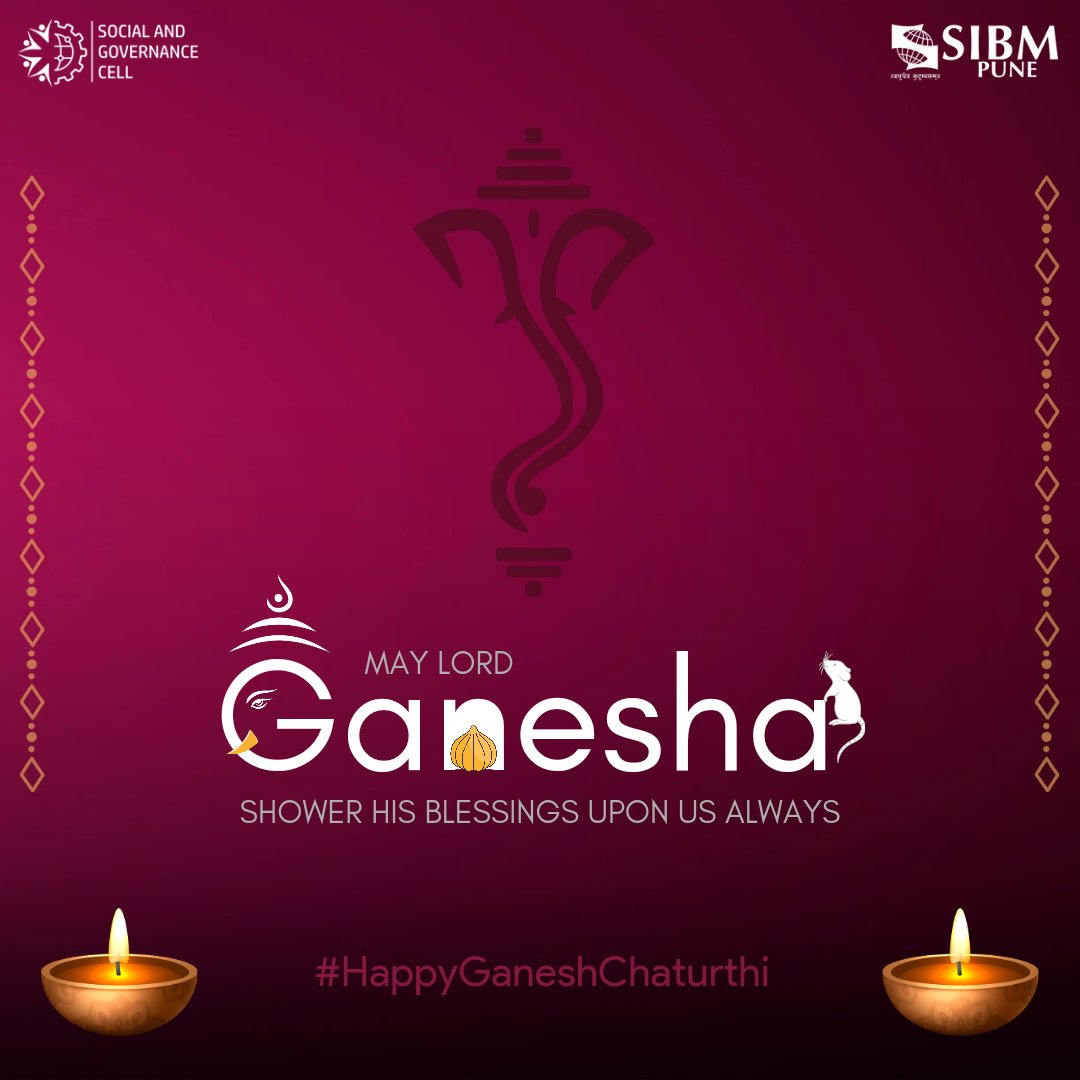 Embracing the divine blessings as we welcome Lord Ganesha into our hearts and homes, let us celebrate the remover of obstacles, the harbinger of wisdom, and the symbol of new beginnings.  

SGC wishes you a very Happy  Ganesh Chaturthi. 🪔💫