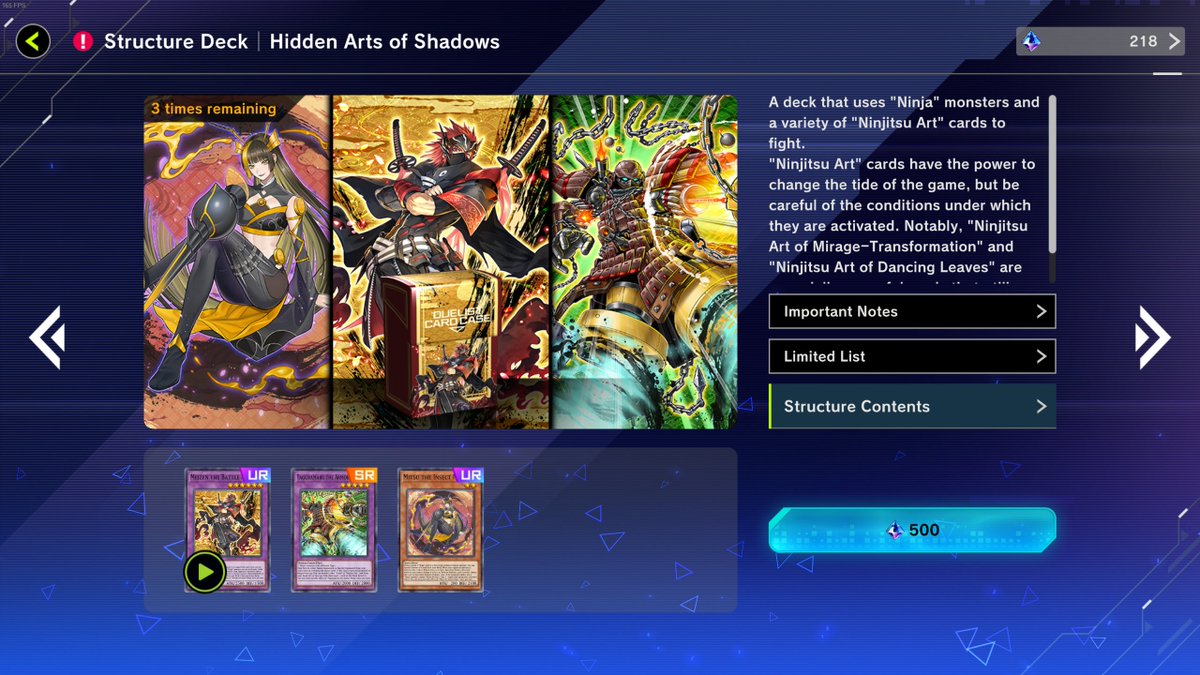 NEW STRUCTURE DECK: Hidden Arts of Shadows is OUT NOW! Includes 12