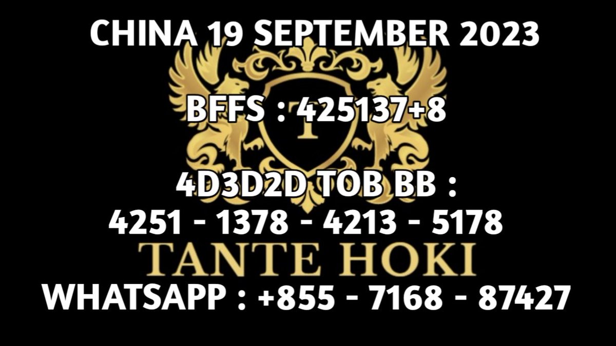 HokiTante's tweet photo. YANG MAU ANGKA JP PREDIKSI TOGEL AKURAT UNTUK BERBAGAI PASARAN DARI TANTE HOKI

WHATSHAP : +855 716887427
TELEGRAM : +855 718691315

#togelhk #togel #togelonline #togelsgp #d #togelhongkong #togelsydney #togelsingapore #prediksitogel #bandartogel https://t.co/9rjgHGCtFd