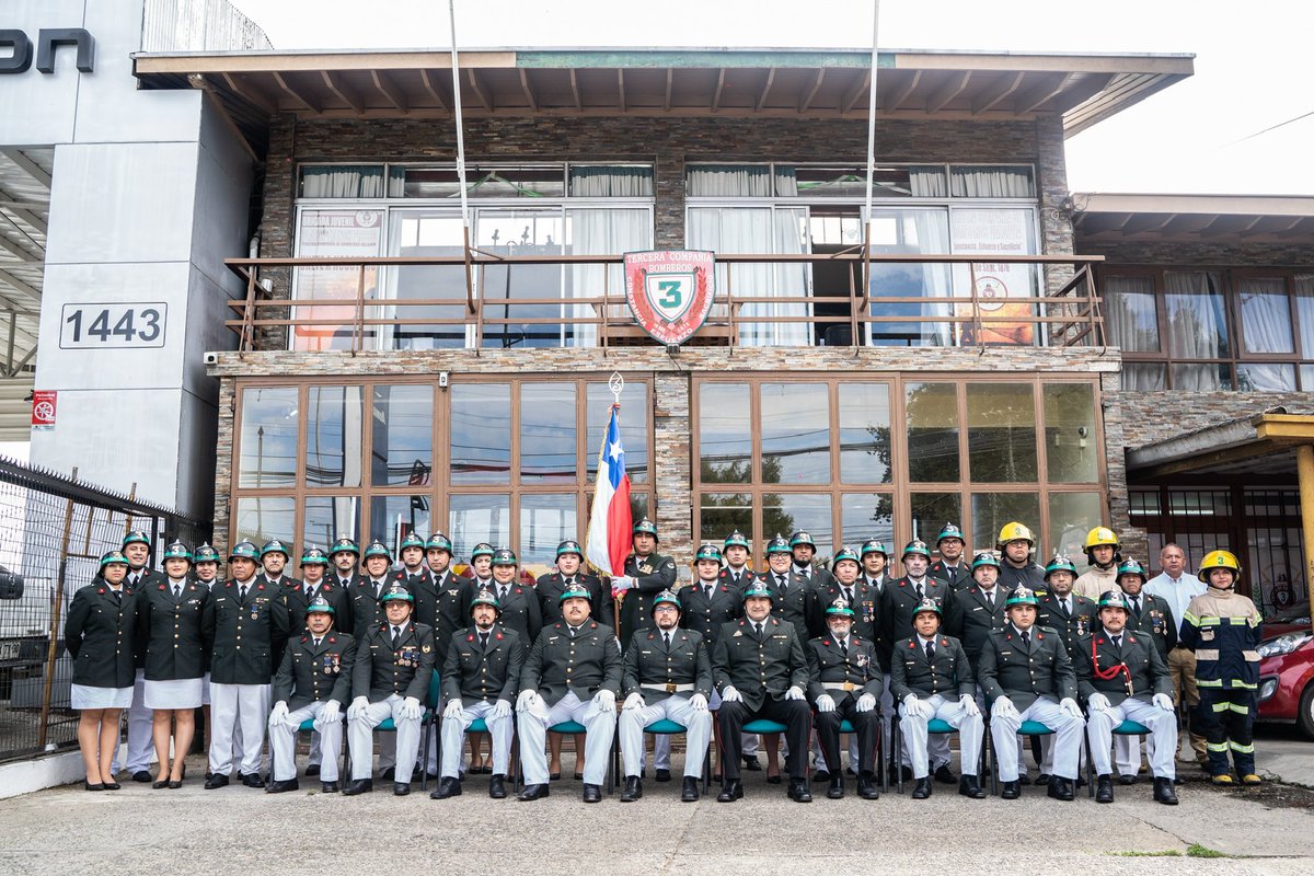 147 Aniversario 👨‍🚒 👩‍🚒 

Hoy 19 de septiembre nuestra Compañía cumple 147 años de servicio #Valdiviacl , consolidándose como una de las instituciones más antiguas de la capital regional, siempre fieles a nuestro lema de Constancia, Esfuerzo y Sacrificio. 

🚒💨 🚒💨 🚒💨