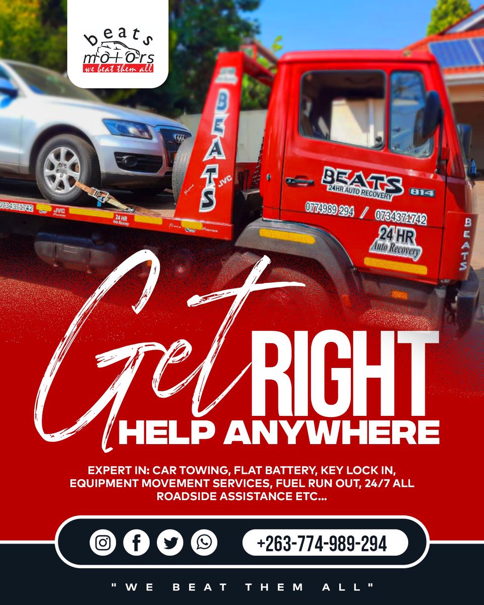 BeatsM1's tweet photo. Road side assistance # 0772893617 https://t.co/1su2ULbFYd