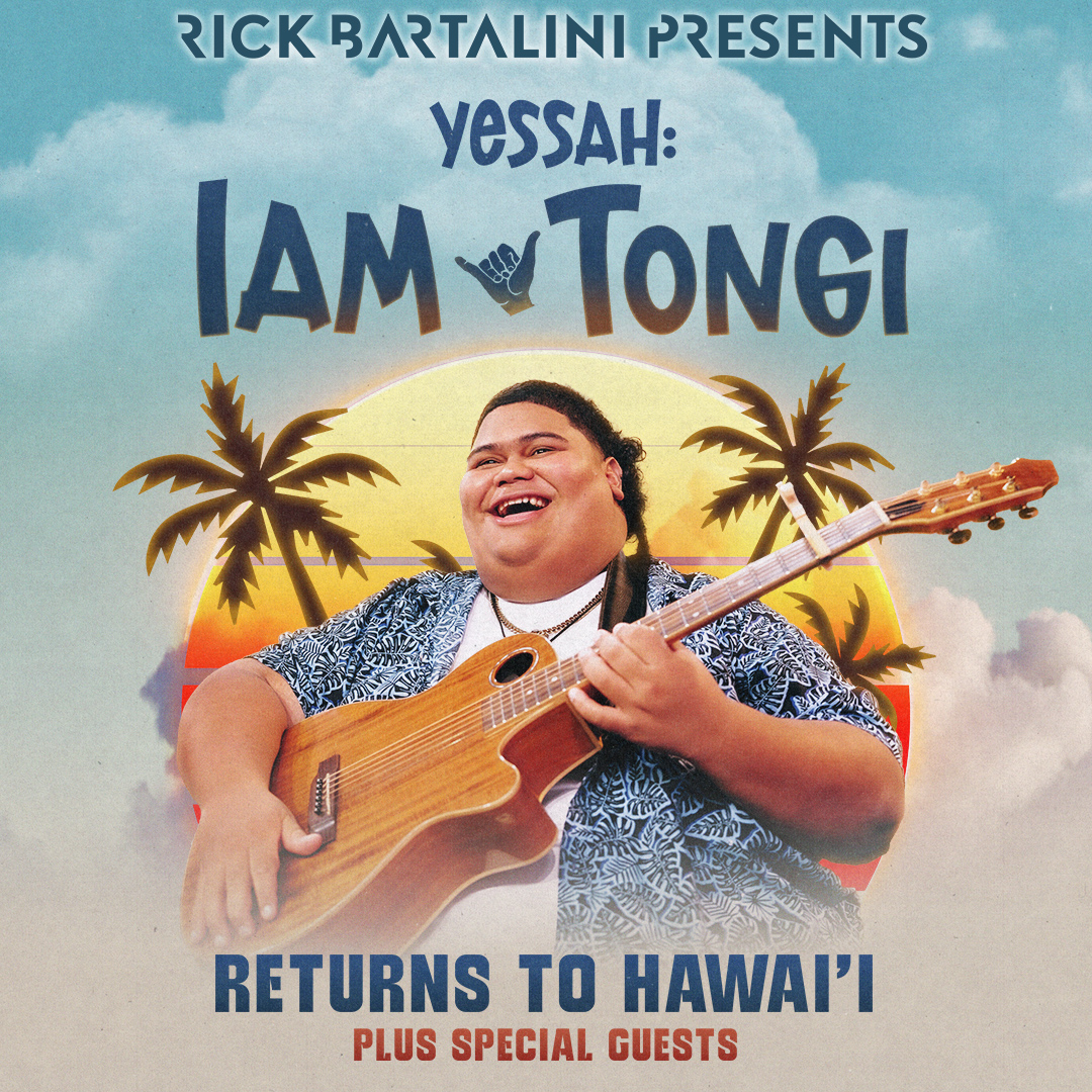 SHOW ANNOUNCEMENT!! Rick Bartalini Presents @wtongi YESSAH: IAM TONGI RETURNS TO HAWAI'I on Saturday 12/9 at 8PM at the Arena!!! Hawaii Resident Presale Tickets On Sale on 9/22 at 10AM! ticketmaster.com/event/0A005EEC…