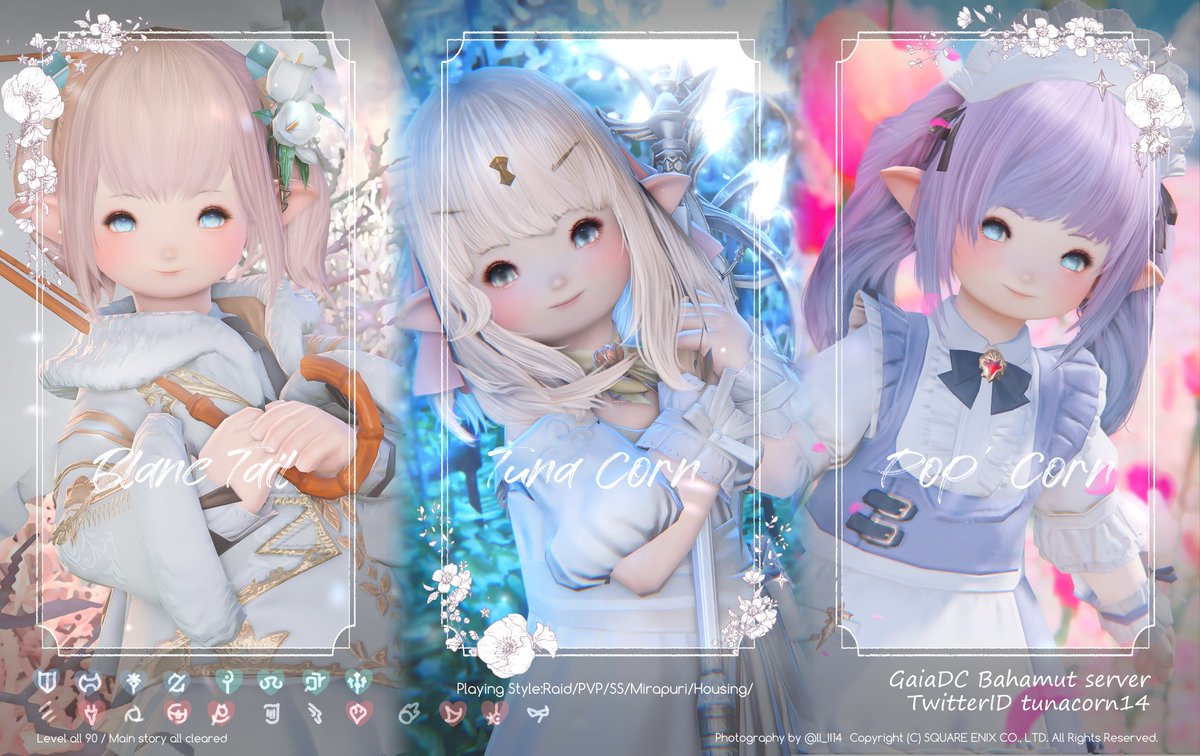 tunacorn14's tweet image. 💠自キャラまとめ💠