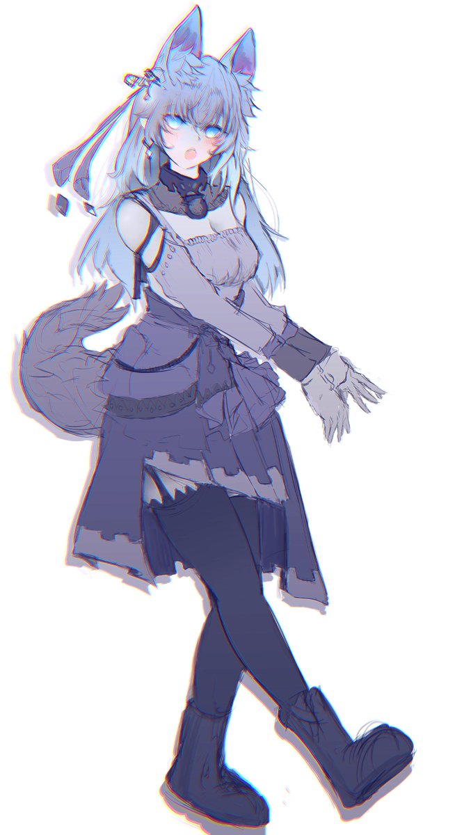 sinpathy_'s tweet photo. Update on OC design 2023! #wip https://t.co/qV0ScvQt9q