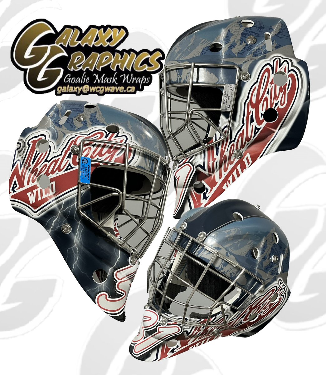 Galaxy Graphics - Custom Goalie Mask Wraps (@galaxymaskwraps) / Posts / X