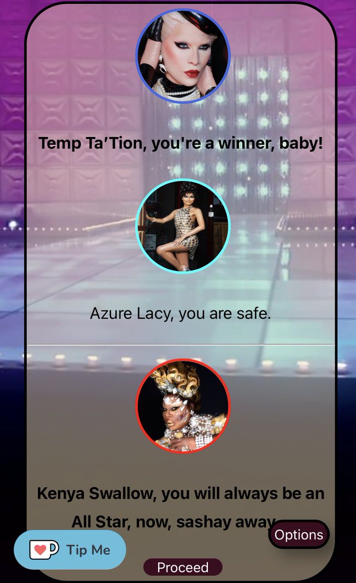 blondasaids's tweet photo. #DDRAS2 🌟 [EP02]
Design Challenge

Mini Winners: Temp Ta’Tion + Crystal D.

Maxi Winner: Temp Ta’Tion
Top Two: Azure Lacy
High: Winchest Her
Bottom: Crystal Dawll + Swagalicious
Elimination: Kenya Swallow https://t.co/lhgD76vNjr