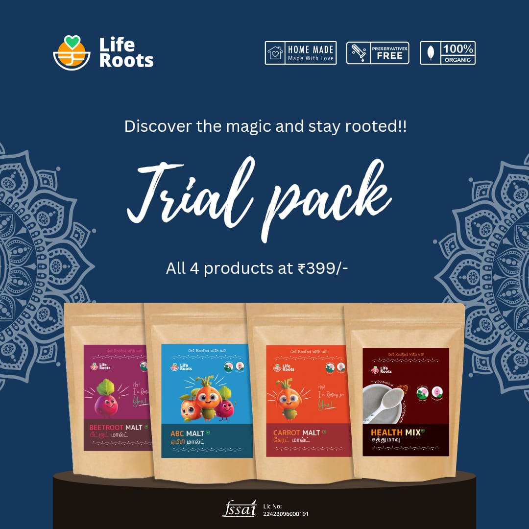 pkpremkarur's tweet photo. Introducing Our Exclusive Trial Pack: Discover the Magic of All 4 Products (100g Each) at Just ₹399!
Hurry, order your Trial Pack and discover the magic of these incredible products for yourself!
Visit our online store https://t.co/KHJTq6R60g
#instagood #stayrooted https://t.co/xSjJElUYbs