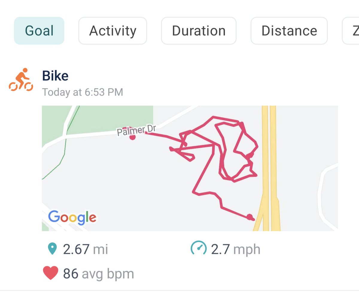 sdy284's tweet photo. Who do I blame for this? @fitbit @FitbitSupport I recorded this ride on my sense 2  &amp; sync to #strava or is @Strava @StravaSupport to blame? https://t.co/Ry6vCnFv8h