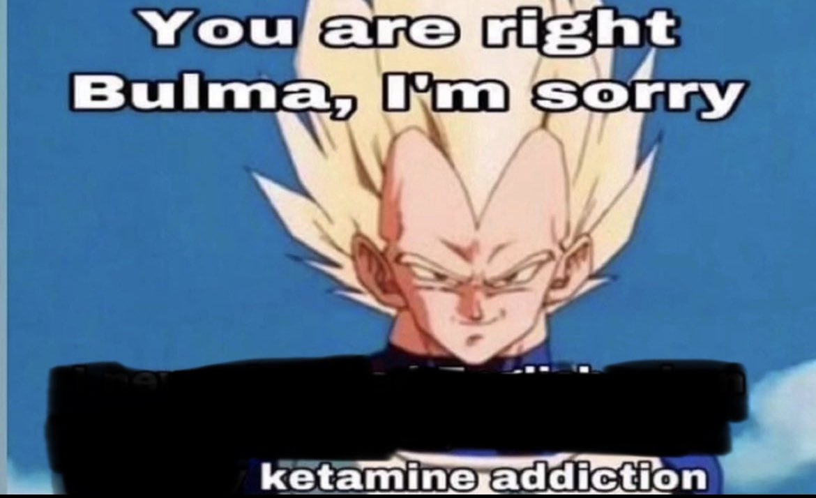 dragon_context's tweet photo. Vegeta's ketamine addiction
Source: Breaking Ball Z https://t.co/Ubt641vARj
