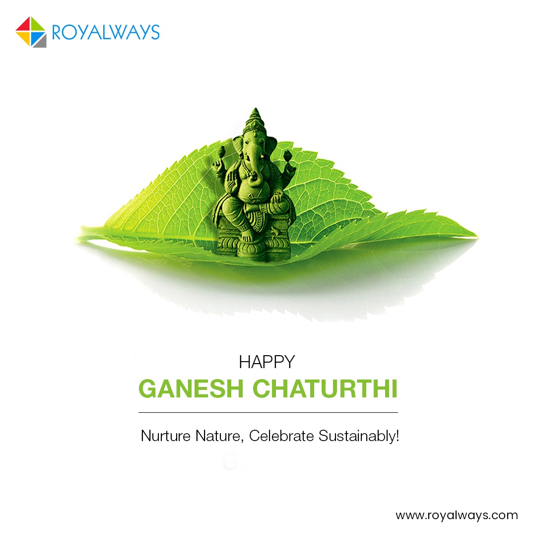 royalways's tweet photo. #HappyGaneshChaturthi2023 💫
Nurture Nature, Celebrate Sustainably! ✨🙏🏻
Royalways Technologies wishes you all a very Happy Ganesh Chaturthi. 🕉
.
.
.
#GanpatiBappa #Ganeshchaturti #Ganpati #Moreya #ShriGanesh #Ganesha #royalways #creativity #digitalmarketing https://t.co/oAaL9elscJ