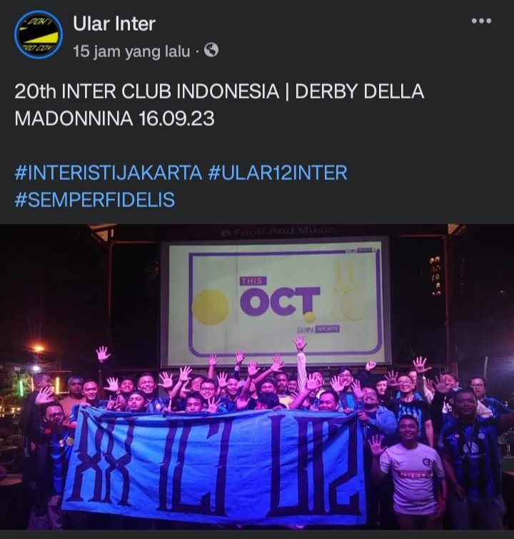 #20Anni
#InterClubIndonesia
#ICI_Jakarta
#ULAR12INTER
#InteristiJakarta
#NoBar
#SemperFidelis
#DerbyMilano
⚫🔵
🖤💙