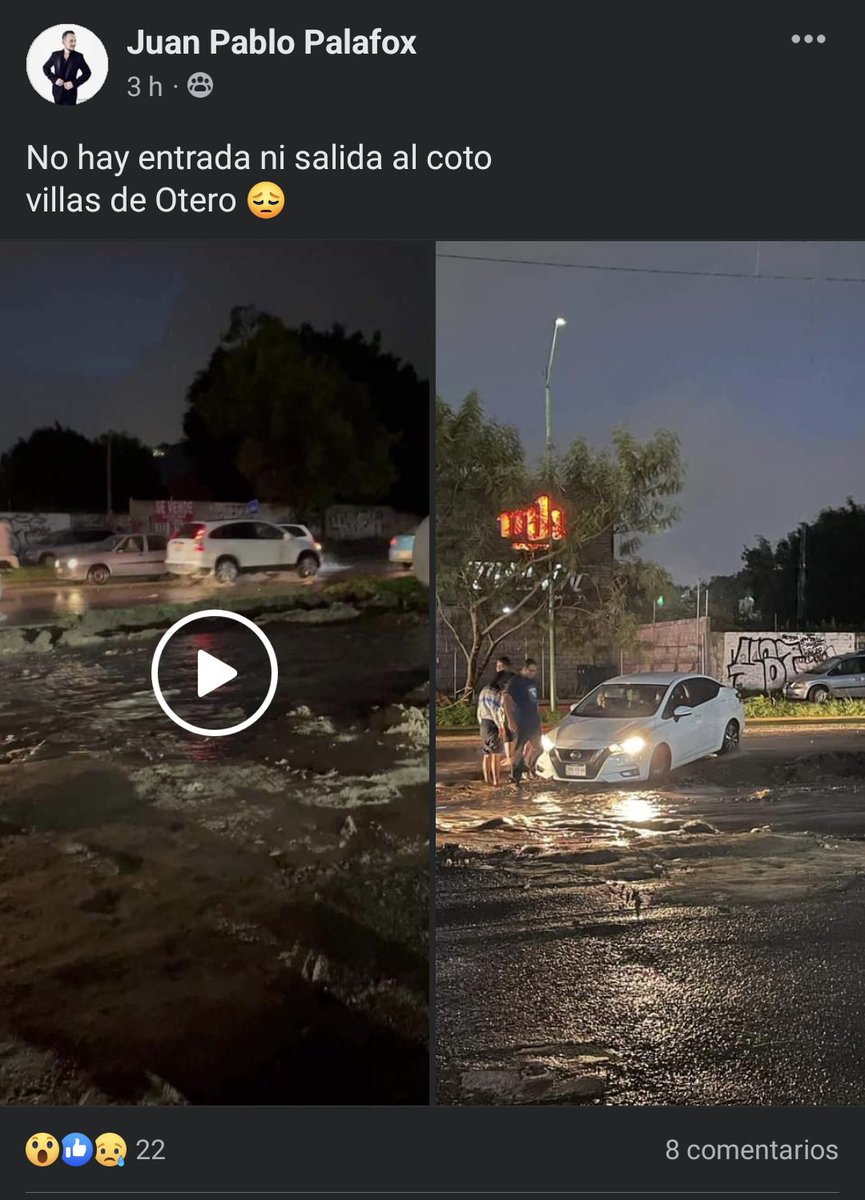 UsuarioCastroso's tweet photo. Los vecinos del coto Villas de Otero no pueden pasar hacia sus casas por la obra de la ampliación de Mariano Otero @Trafico_ZMG @ZapopanGob https://t.co/4jLE8XLo8o