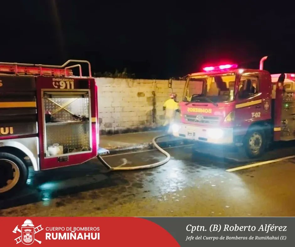 Cuerpo de Bomberos Rumiñahui tweet media