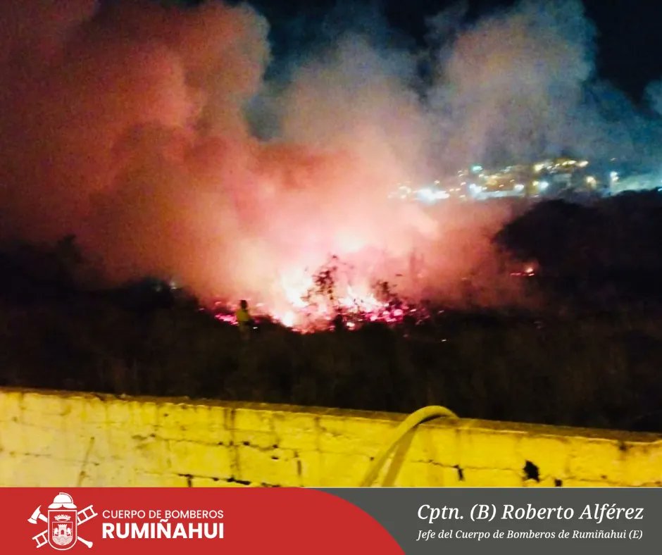 Cuerpo de Bomberos Rumiñahui tweet media