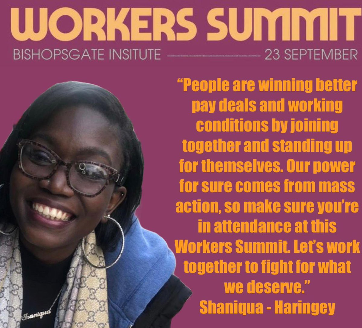 I’m looking forward to the <a href="/WorkersSummit23/">The Workers Summit - September 23</a> on Saturday. I’ll be attending and also chairing one of the sessions. 
It would be lovely to see some of you there. Get your tickets here: 
eventbrite.com/e/workers-summ…