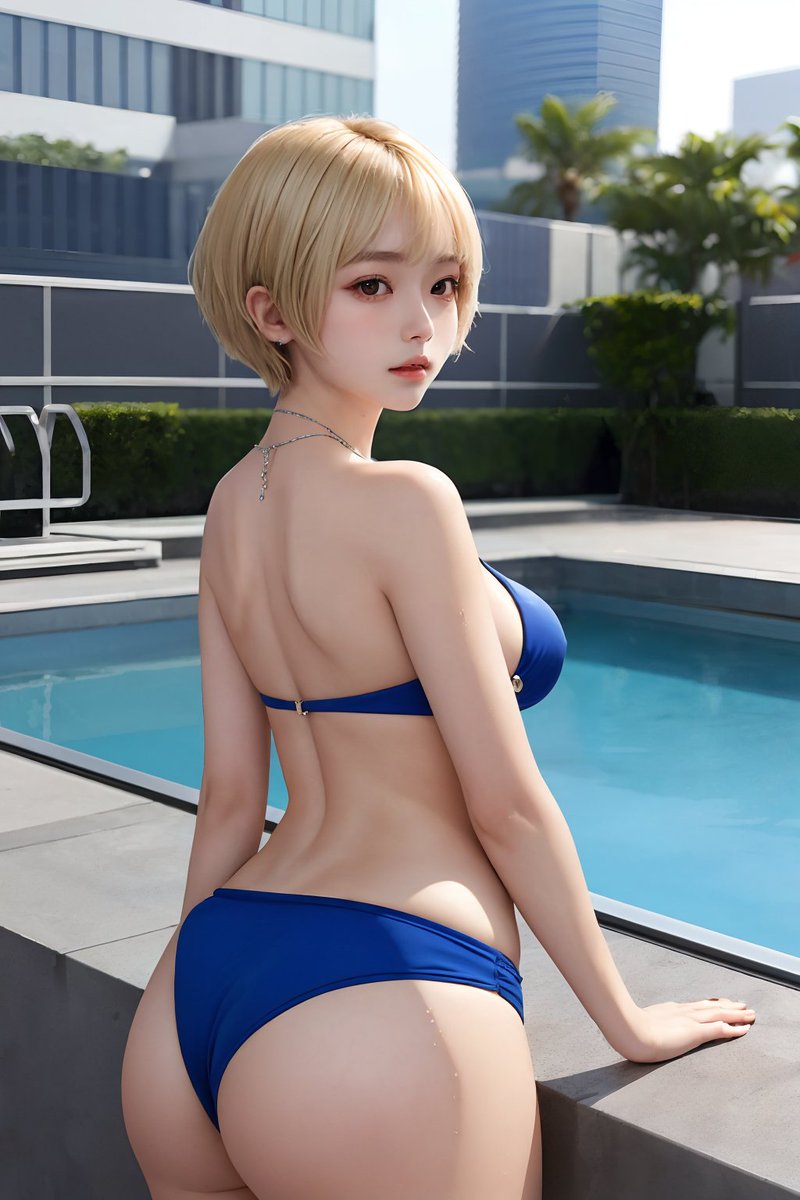 おやすみ後のサービスはあおいの大きい🍑
#AI美女 #AIart #AIグラビア https://t.co/Ea71FnEjsX