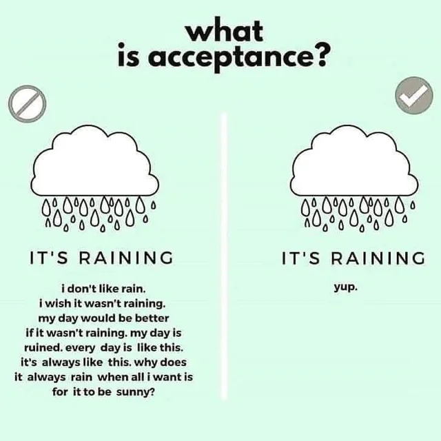 Mindful_Meaning's tweet photo. 1 of my favorite tools to stop overthinking:

Acceptance. https://t.co/IUVo4zSVCo