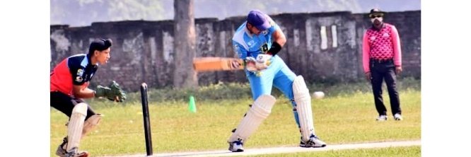 CricketerBhuvi's tweet image. #HeaderUpdate Batting in Last @iplmini1 Tournament Match 🏏❤️