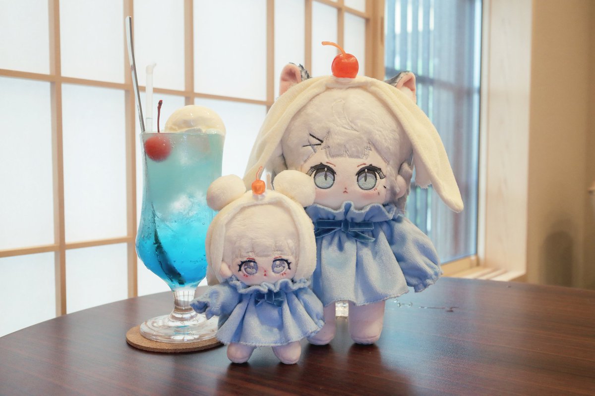 mm_shop_'s tweet photo. 블루크림소다 원피스 🍒
부프젝에서 10cm,15cm, 20cm 모두 판매 할 예정이에요! https://t.co/2aCE3cejbM