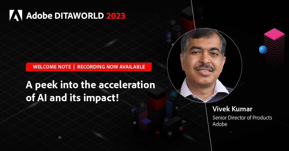 AdobeTCS's tweet image. Want to explore the potential of AI in technical content? This session from @Adobe #DITAWORLD 2023 dives into how this synergy is reshaping the landscape of information &amp;amp; communication. Missed it? Watch the on-demand recording here: bit.ly/3Zu5eHO

#AI #TechnicalContent