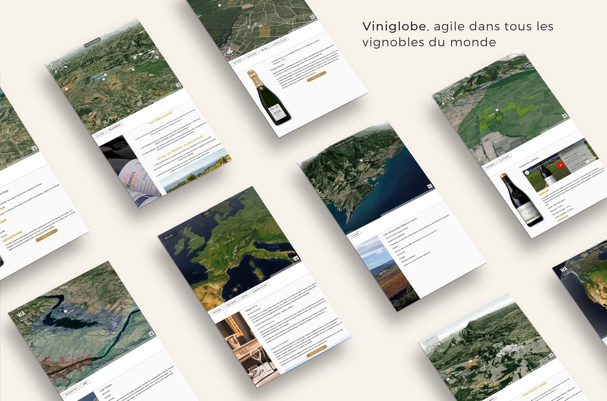 MappaVini's tweet photo. #innovation 💡: @mappavini lance sa plateforme VINIGLOBE de #cartographie 3D pour valoriser les #terroirs avec une précision inégalée !

👉 Plus d'infos sur : https://t.co/KB9dAp4uQe

#viniglobe #3d #vin #wine #aoc #terroir #parcelle #lieudit #vineyard #oenotourisme #innovation https://t.co/l5GHtMXg8g