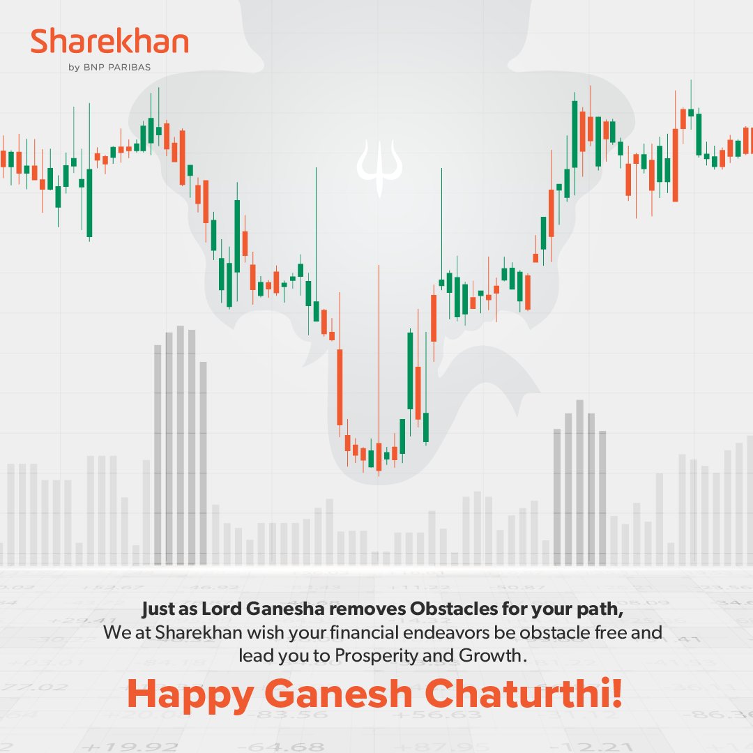 Sharekhan's tweet photo. Ganpati Bappa Morya 🙏

May the blessings of Lord Ganesha fill your life with financial wisdom and prosperity🌟🙏

#GaneshChaturthi #GanpatiBappaMorya #Ganpati #Sharekhan https://t.co/xSZ2MPYQ0W
