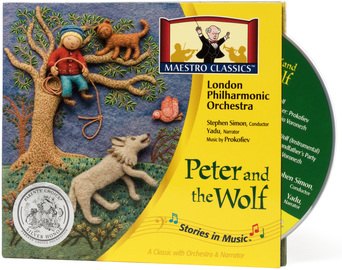 Have your children heard Peter and the Wolf? No child should grow up without hearing it! Checkout our Peter &amp; the Wolf CD/MP3 &amp; Activity Book featuring the London Philharmonic Orchestra with tons of extras! maestroclassics.com/peter-and-the-… #peterandthewolf #childrensmusic
